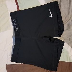 Nike Pro dri-fit shorts black size medium